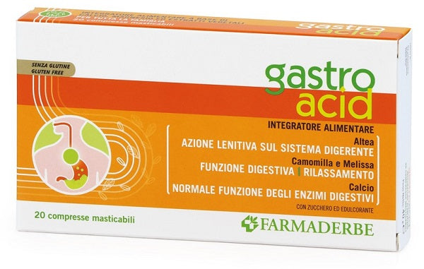 GASTRO ACID MASTICABILI    20CPR