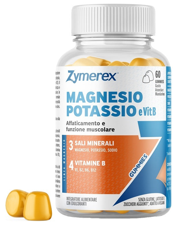 ZYMEREX MAGNESIO K VIT B  60GUMM