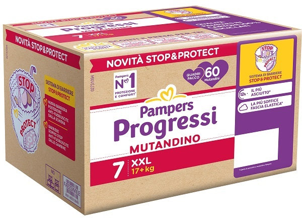 PAMPERS PROG MUT QUAD XXL 60PZ