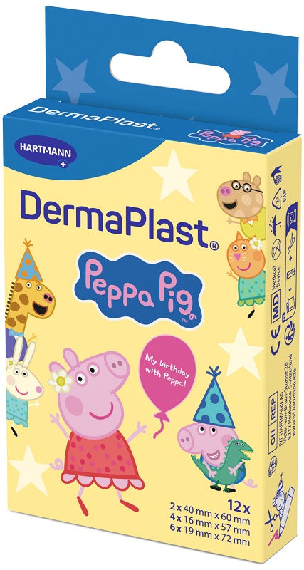 DERMAPLAST CER.PEPPA PIG  3F.X12