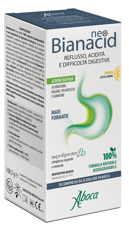 NEOBIANACID 70CPR LIMONE