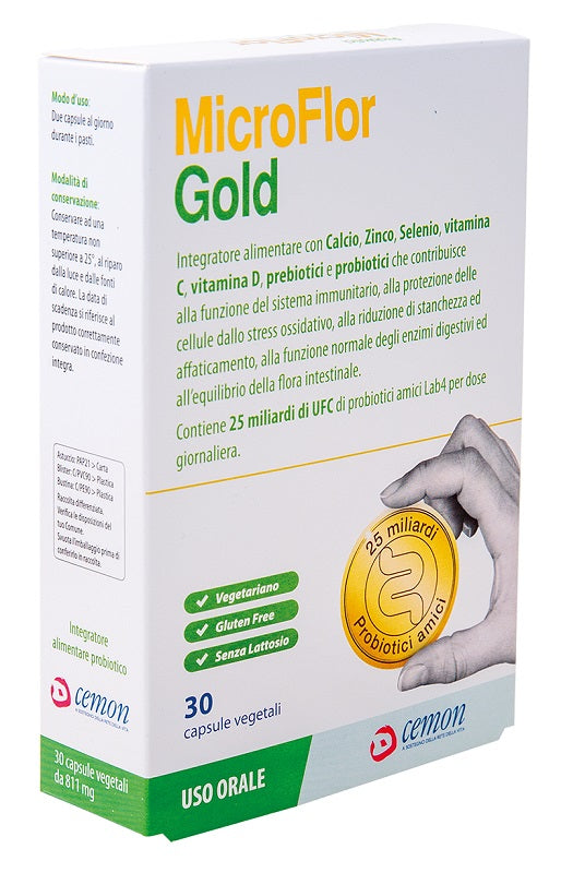 MICROFLOR GOLD 30CPS VEGETALI