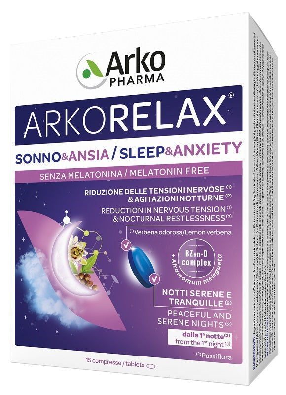 ARKORELAX SONNO&ANSIA      15CPR