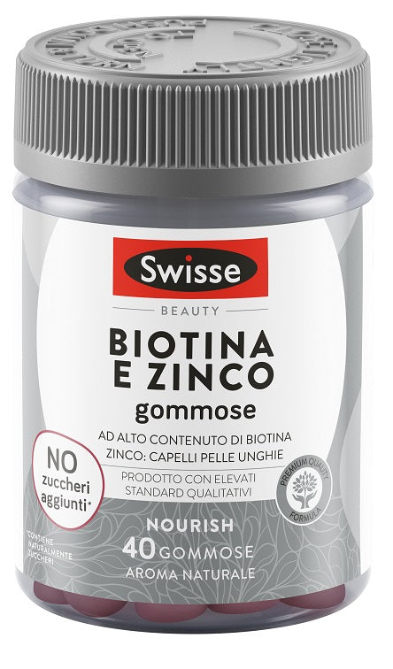 SWISSE BIOTINA+ZINCO      40GOMM