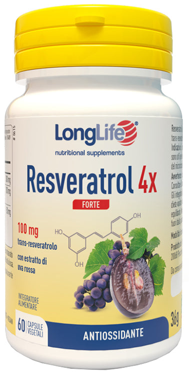 LONGLIFE RESVERATROL 4X    60CPS