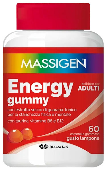 MASSIGEN ENERGY GUMMY 60CARAMELL