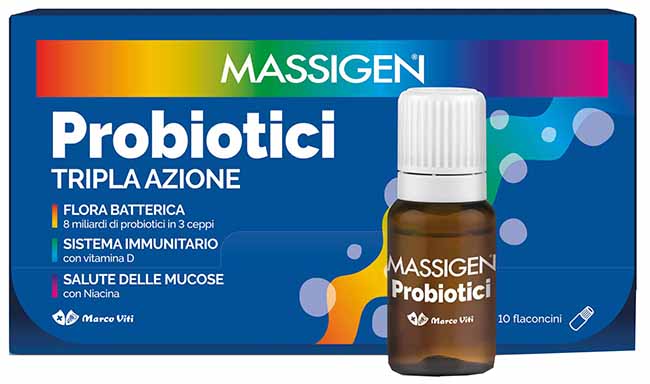 MASSIGEN PROBIOTICI     10FL.8ML