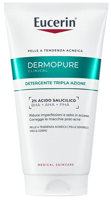 EUCERIN DC DET. TRIPLA AZ. 150ML