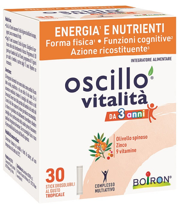 OSCILLO VITALITA  3+ 30STICK ORO