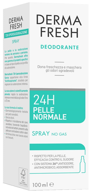 DERMAFRESH 24H P/NORM.SPRAY100ML