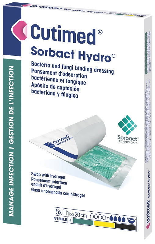 CUTIMED SORBACT HY 7,5X15CM 10PZ