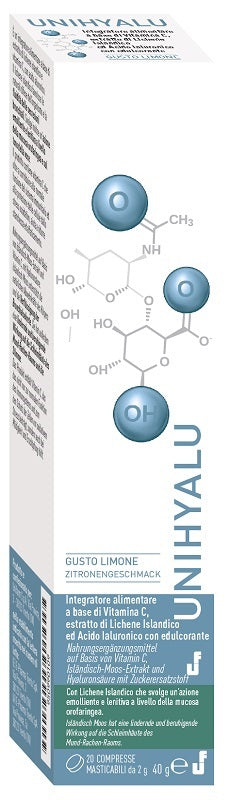 UNIHYALU MASTICABILI       20CPR