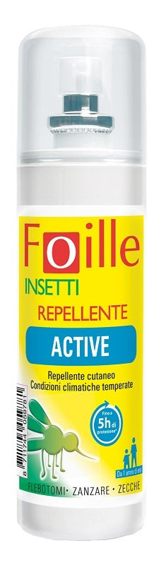 FOILLE INSETTI REPELL.ACTIV100ML