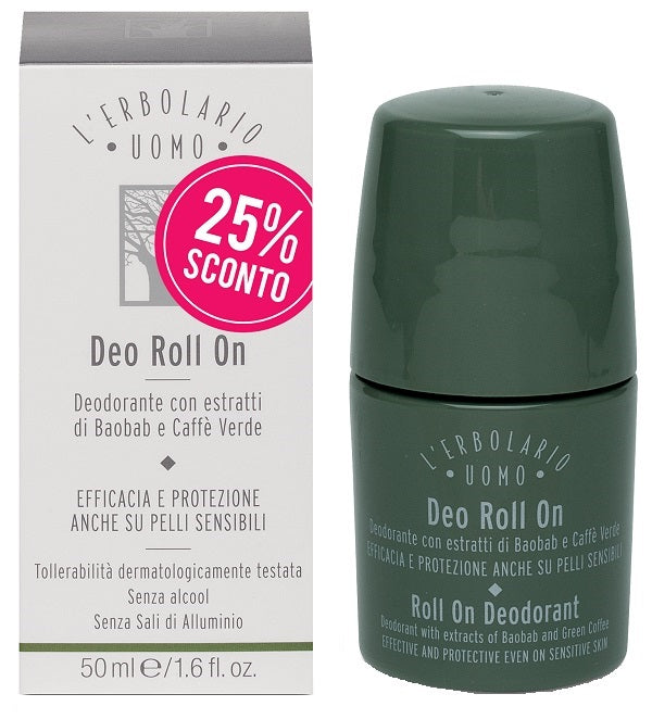 I DEODORANTI 25% SCONTO L'ERBO