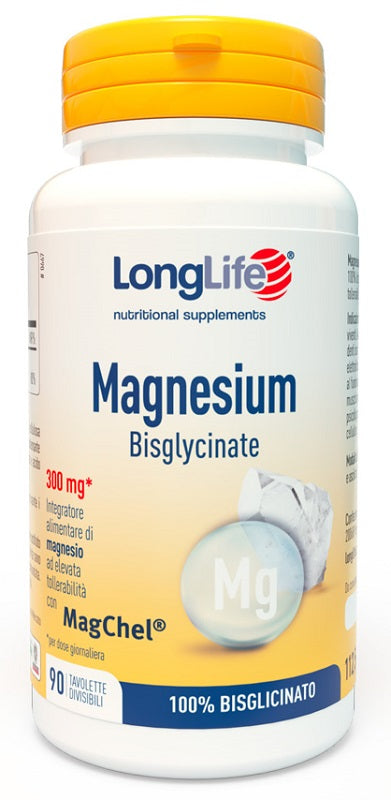 LONGLIFE MAGNESIUM BISGLIC.90TAV