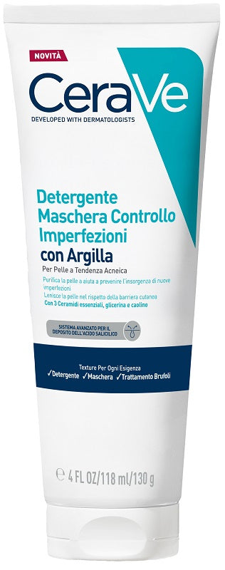 CERAVE DETERGENTE MASCHERA IMP