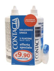 CONTACTA SOLUZIONE 2X360ML+POR.