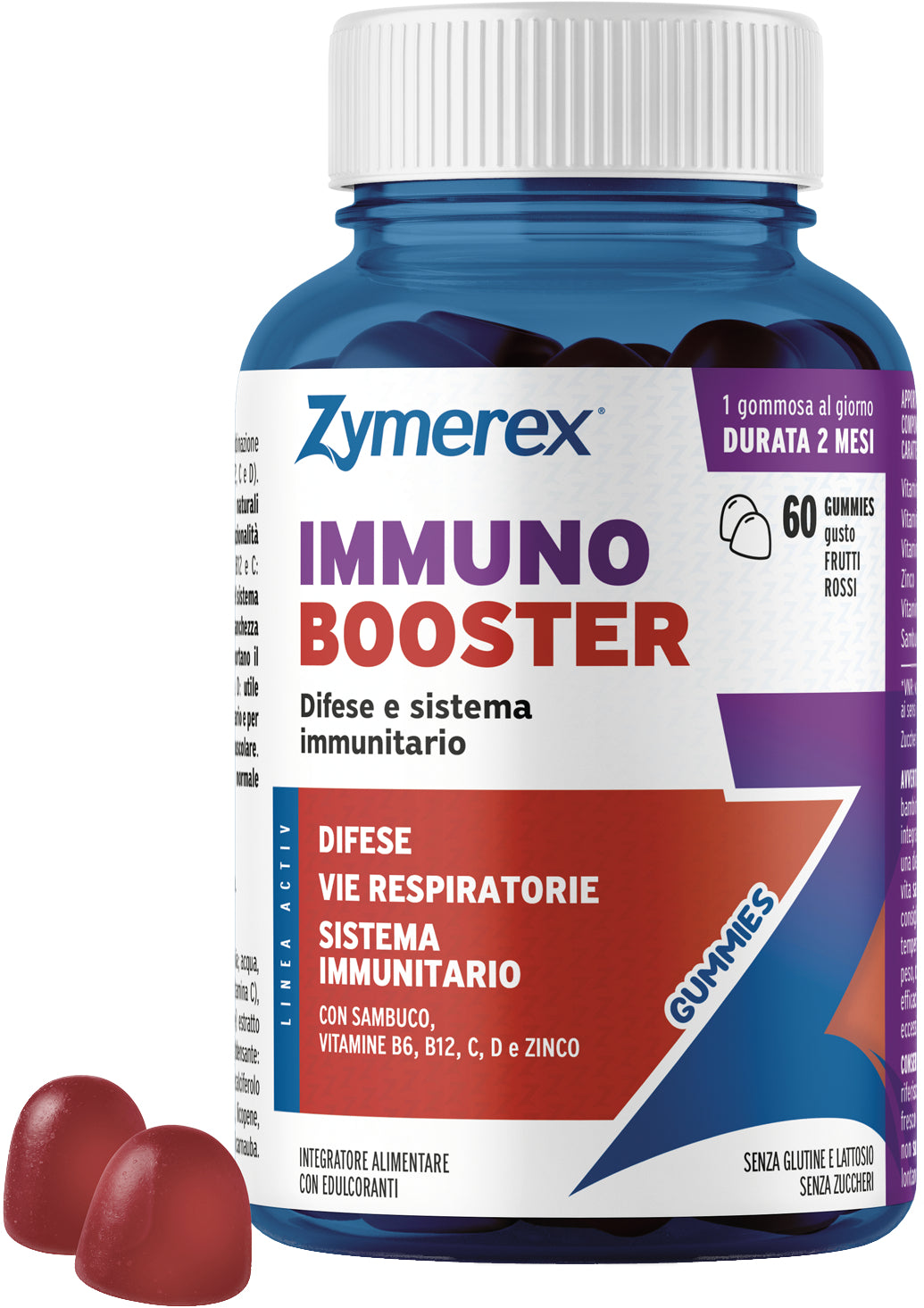 ZYMEREX IMMUNO BOOSTER    60GUMM