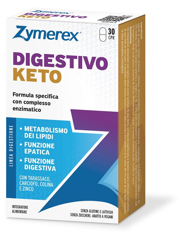 ZYMEREX DIGESTIVO KETO     30CPR