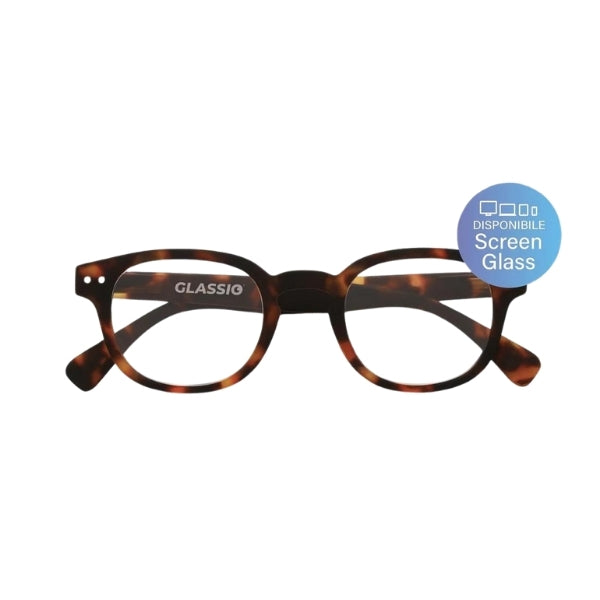 GLASSIO NEWPORT OCCHIALE TORTOISE +1,5