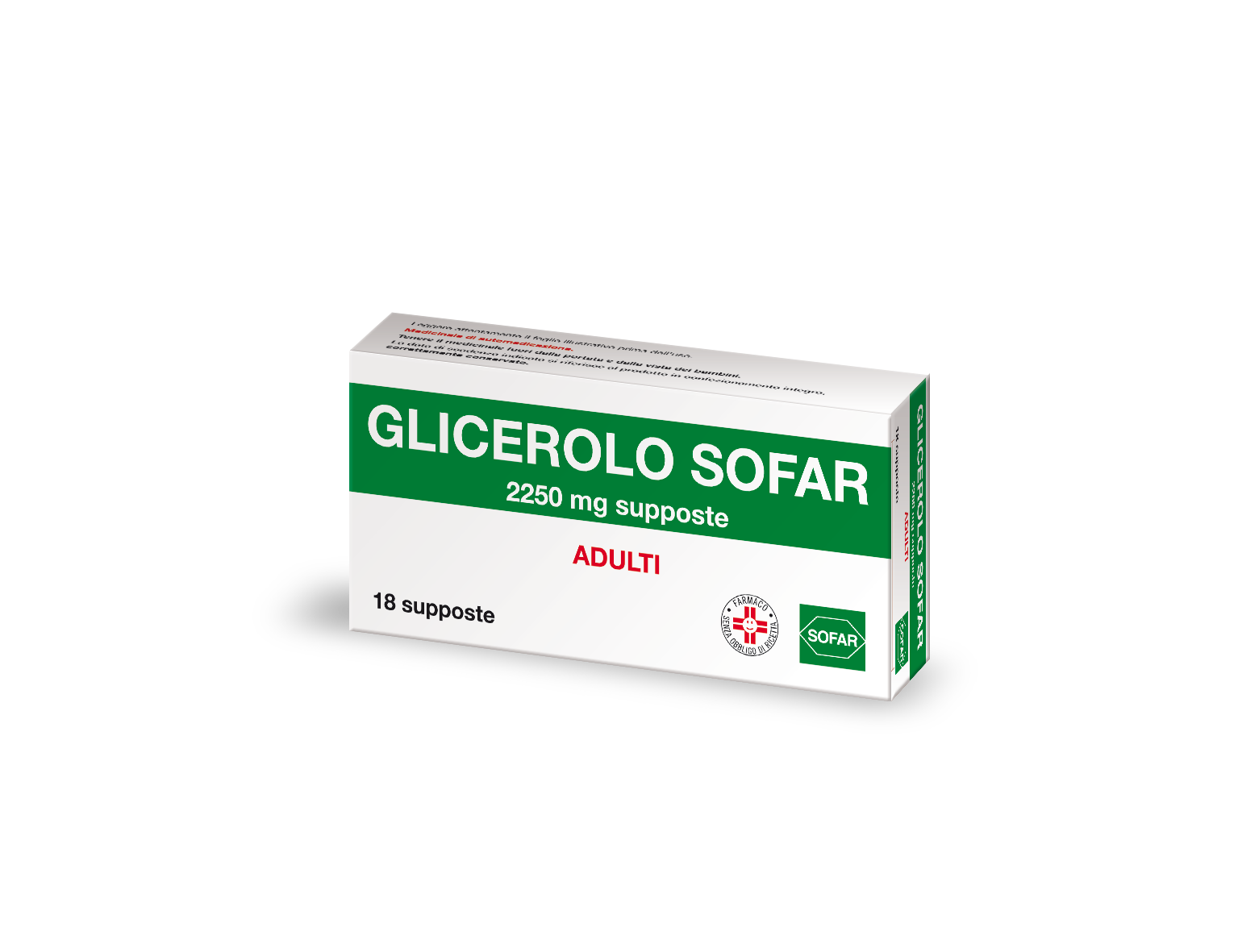 GLICEROLO ALFA*AD 18SUPP2250MG