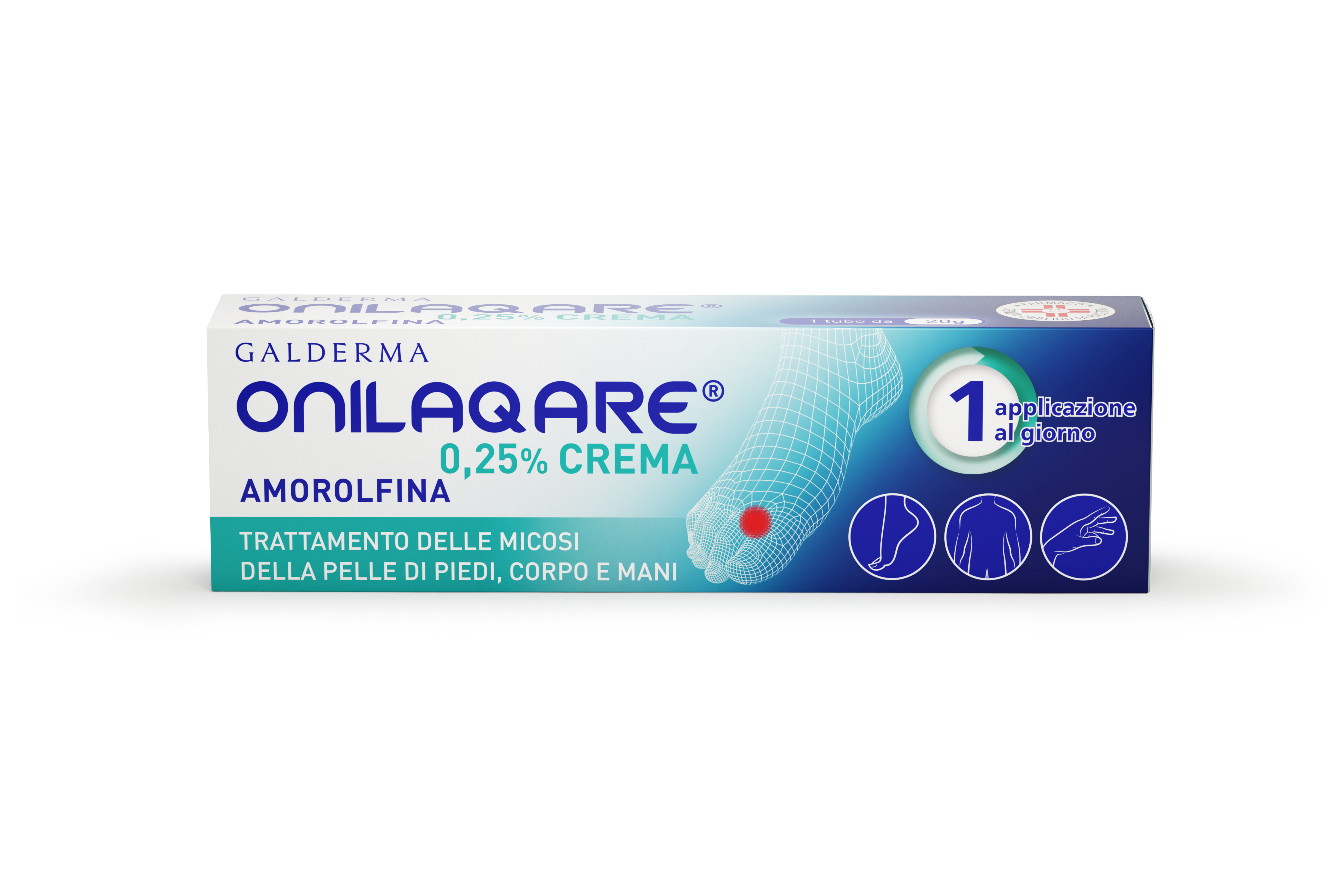 ONILAQARE*DERM CREMA 20G 0,25%