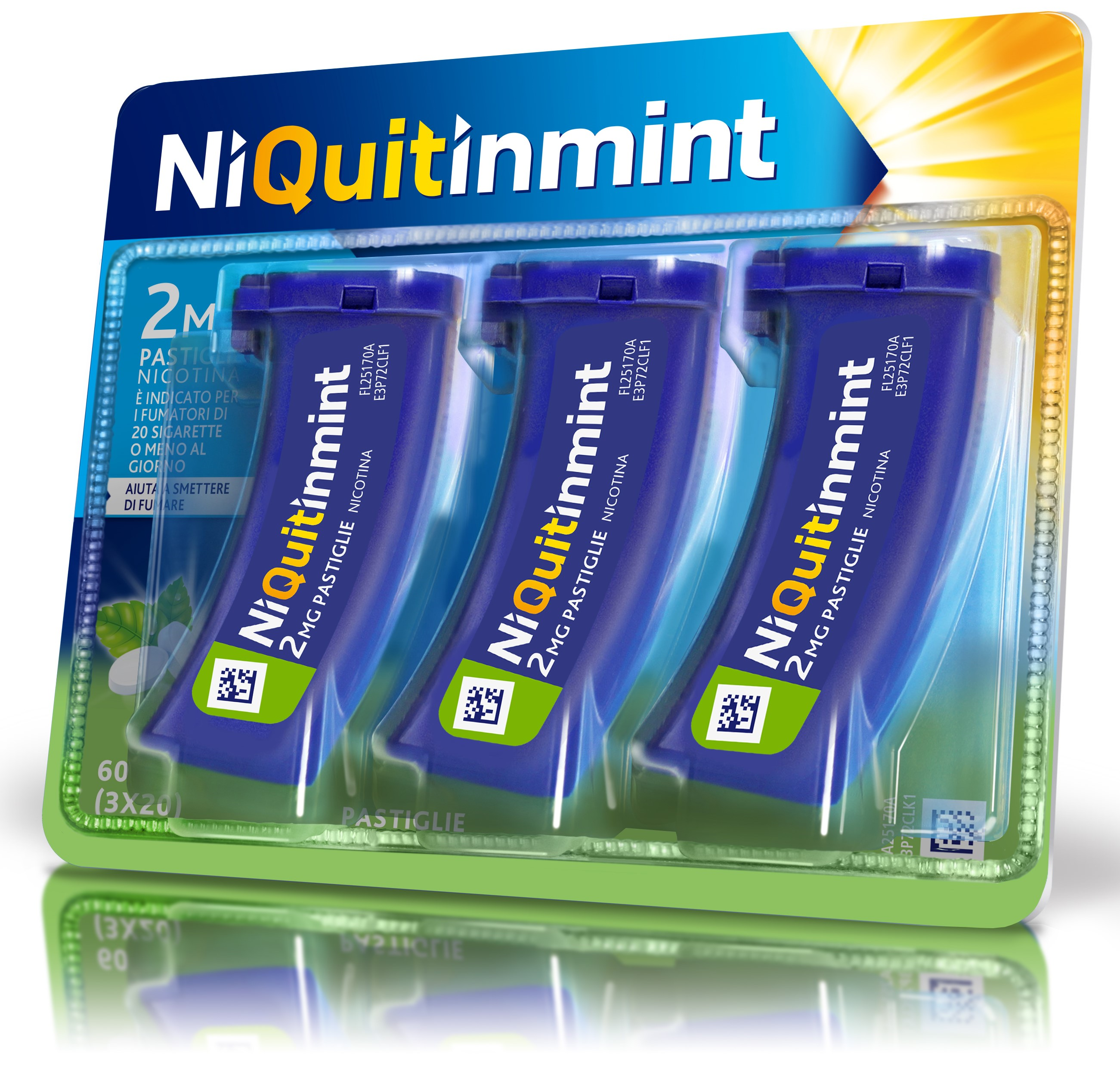 NIQUITINMINT*60PAST 2MG