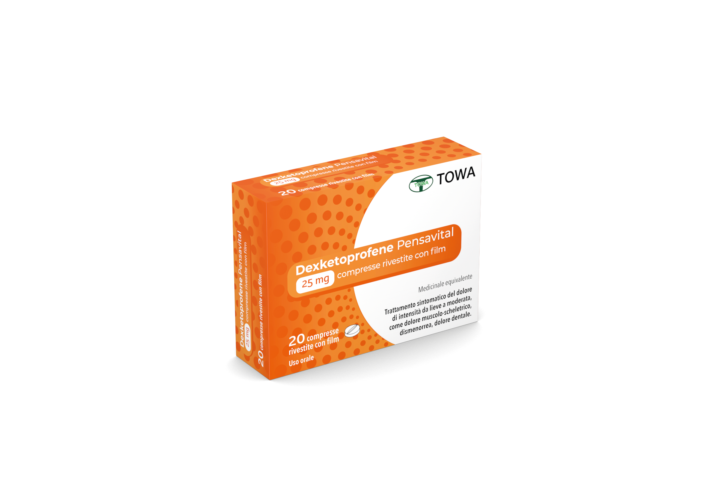 DEXKETOPROFENE PEN*20CPR 25MG