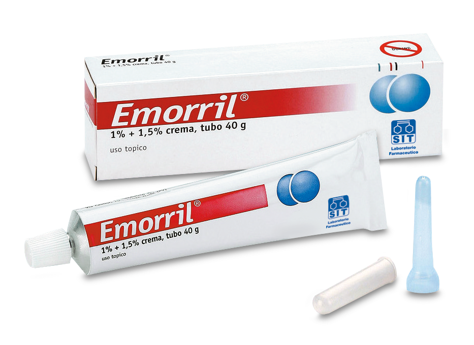 EMORRIL*CREMA 40G 1%+1,5%