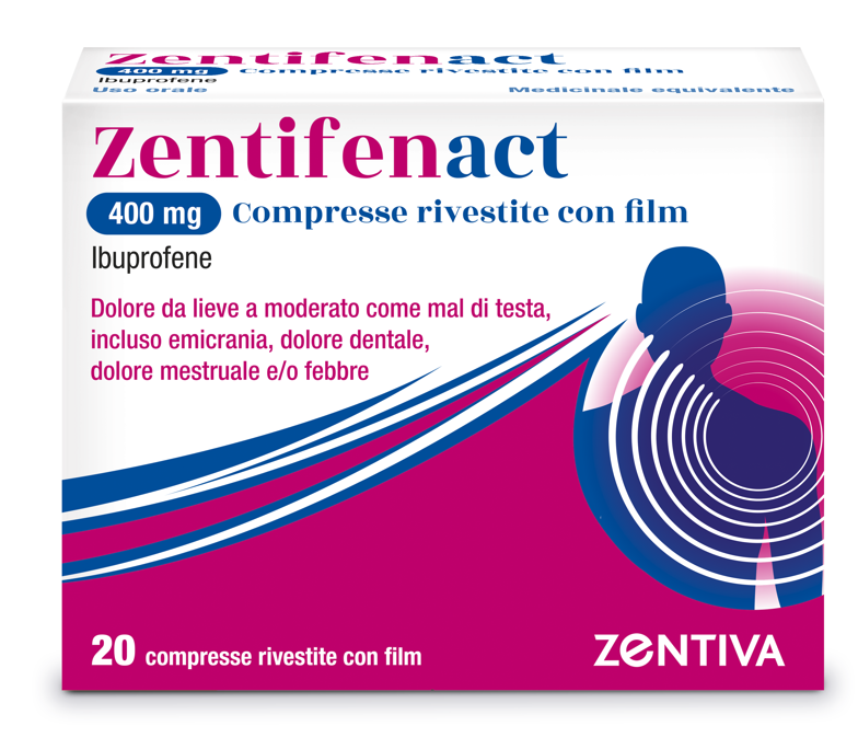 ZENTIFENACT*10CPR RIV 400MG