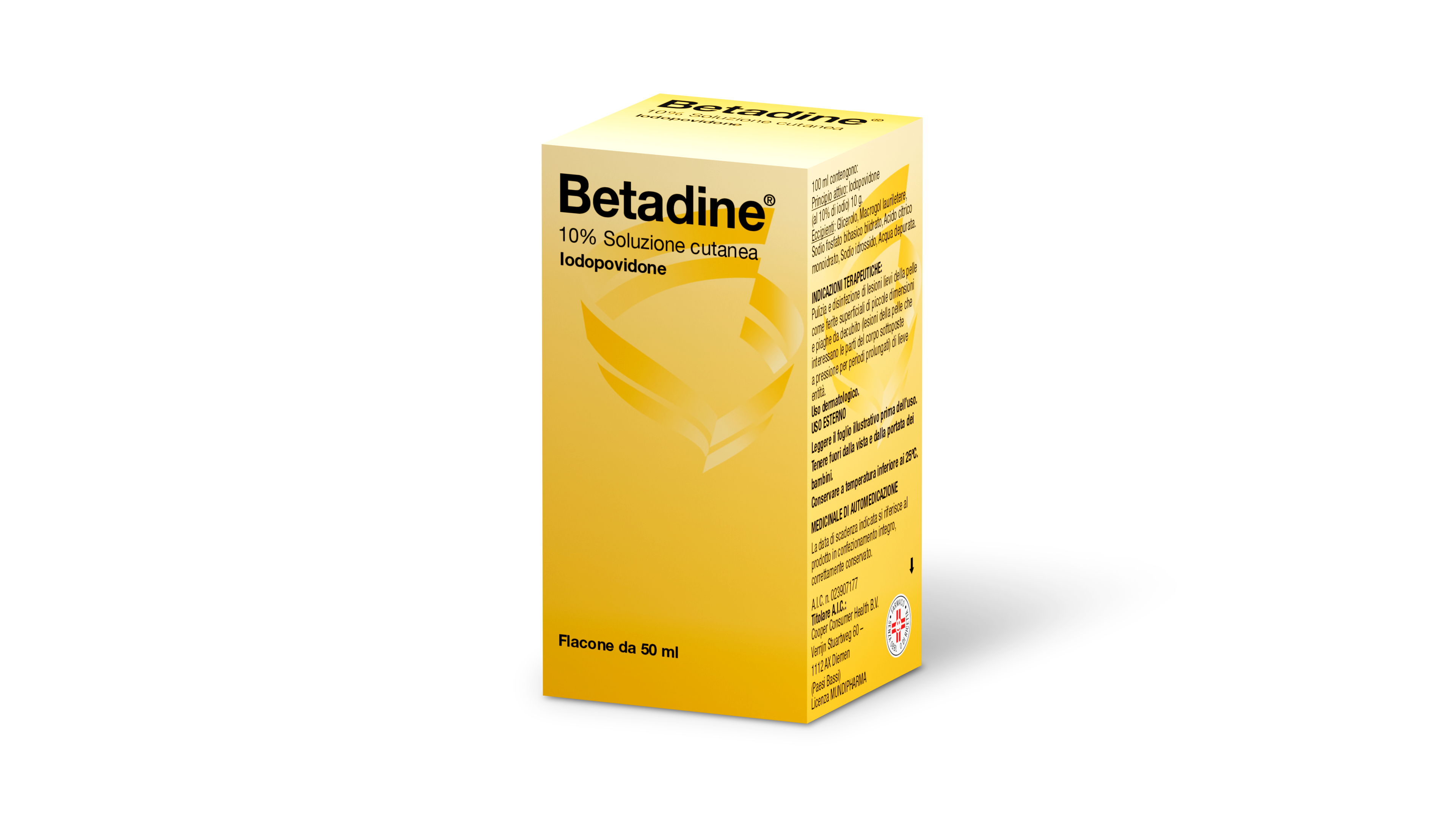 BETADINE*SOLUZ CUT FL 50ML 10%