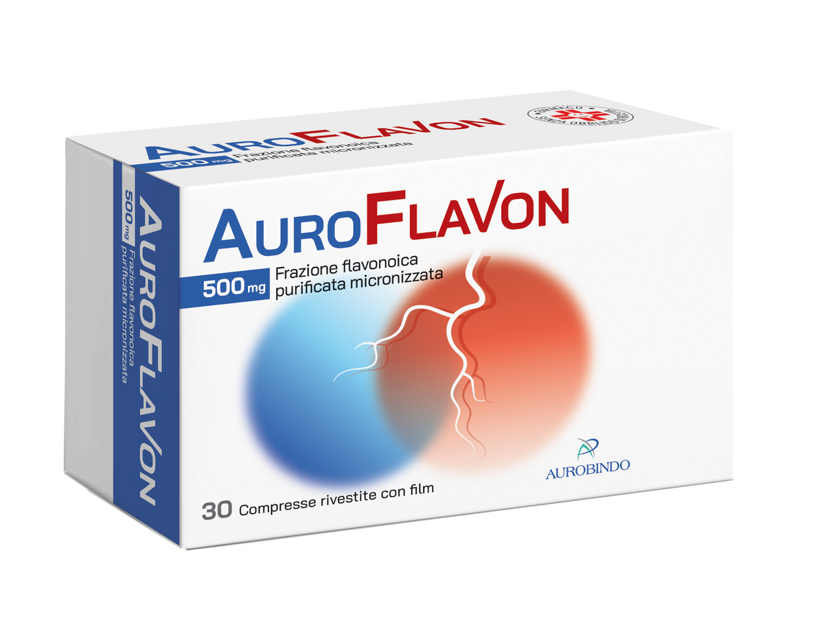 AUROFLAVON*30CPR RIV 500MG