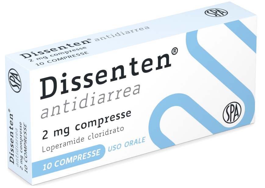 DISSENTEN ANTIDIARREA*10CPR2MG