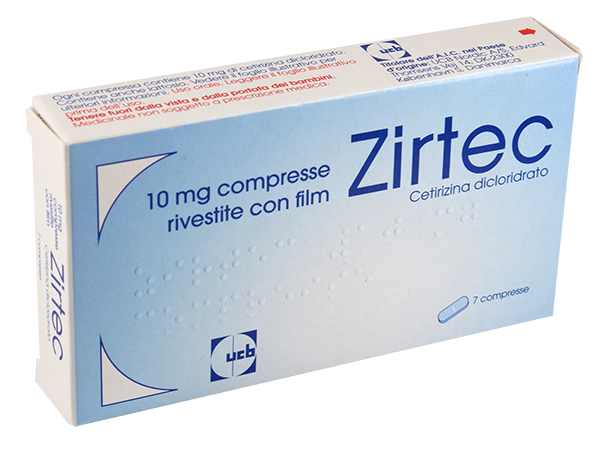 ZIRTEC*7CPR RIV 10MG