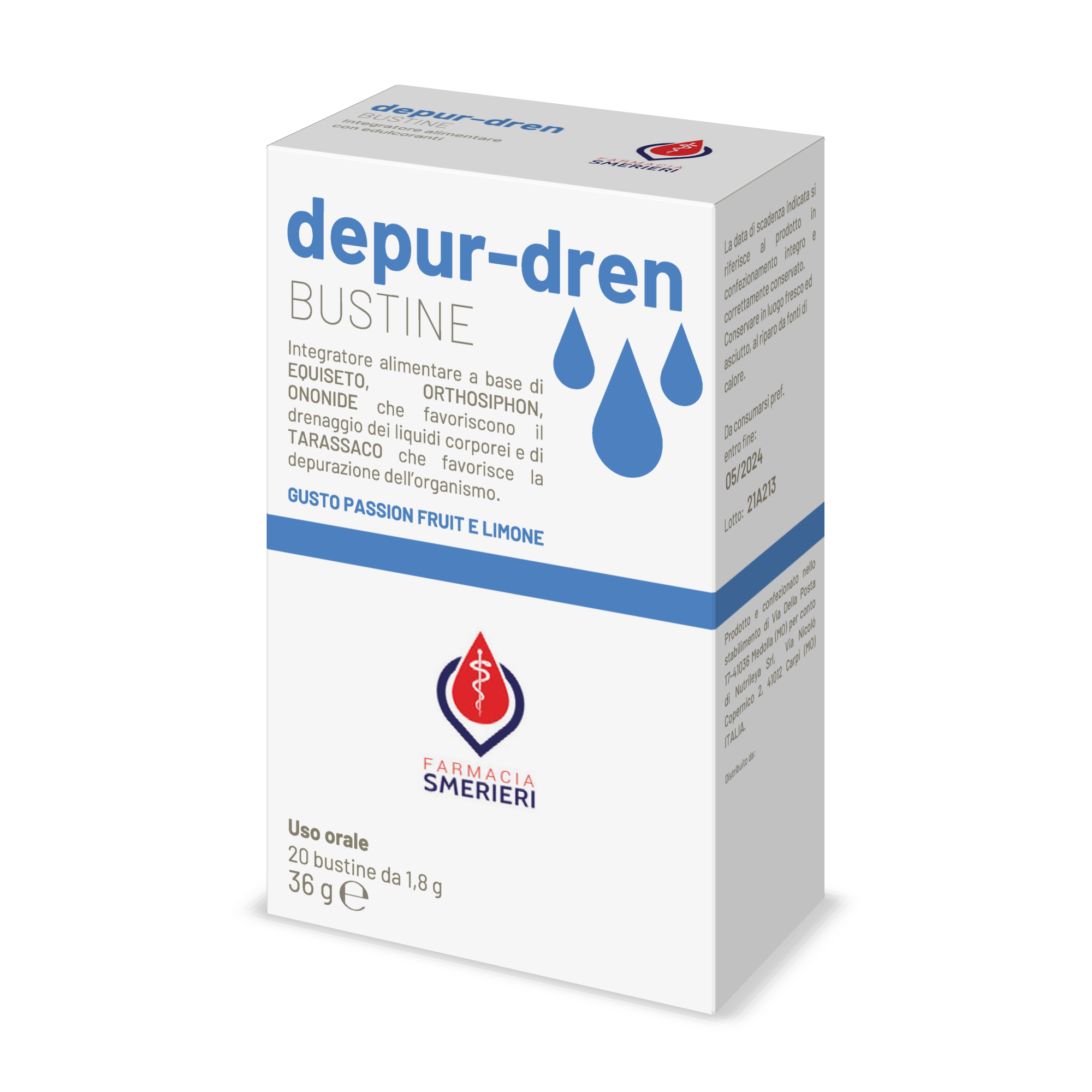 DEPUR-DREN BUSTINE 36G