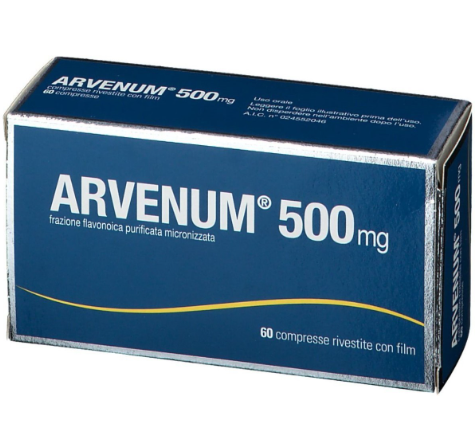 ARVENUM*60CPR RIV 500MG