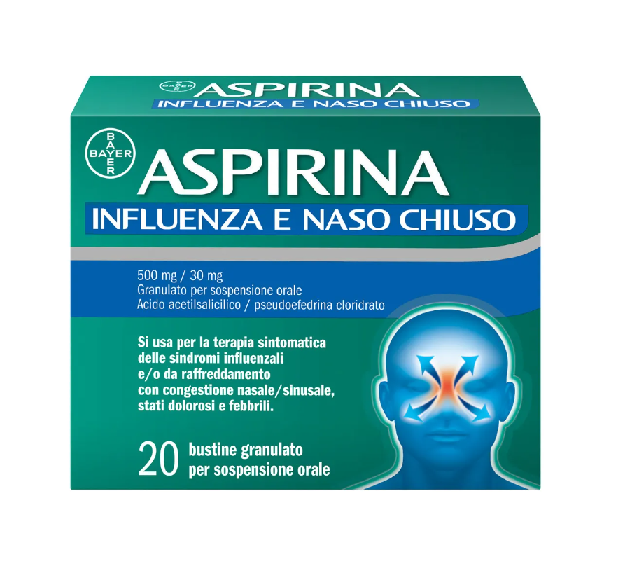 ASPIRINA INFLUENZA E NASO C*20