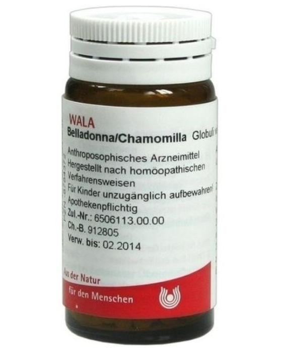 BELLADONNA CHAMOMILLA 20G GL WALA