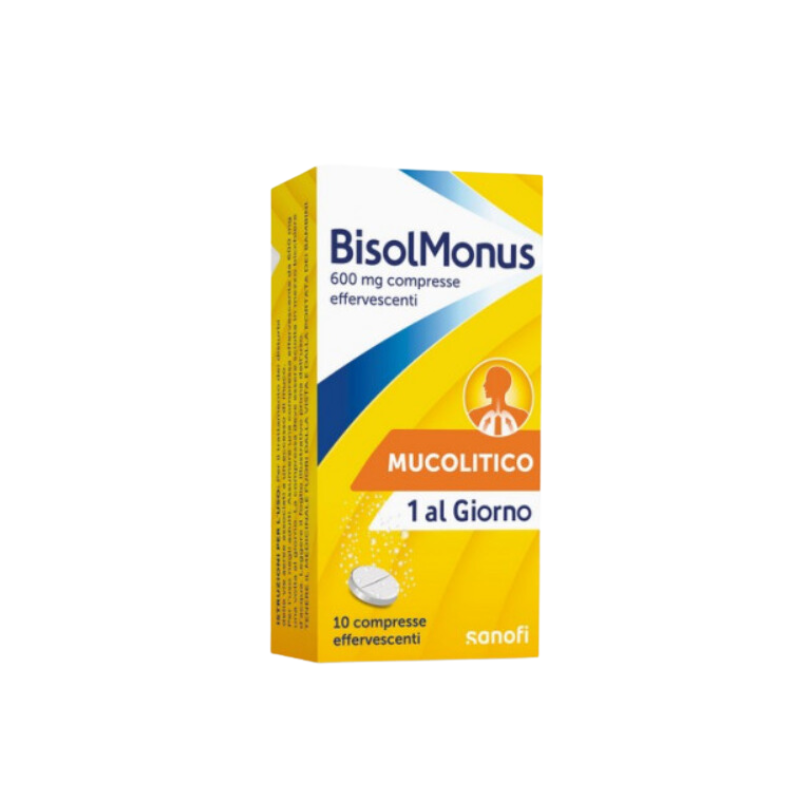 BISOLMONUS*10CPR EFF 600MG