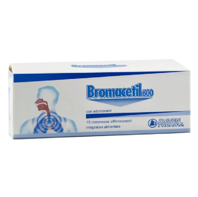 BROMACETIL 600 15CPR EFFERV