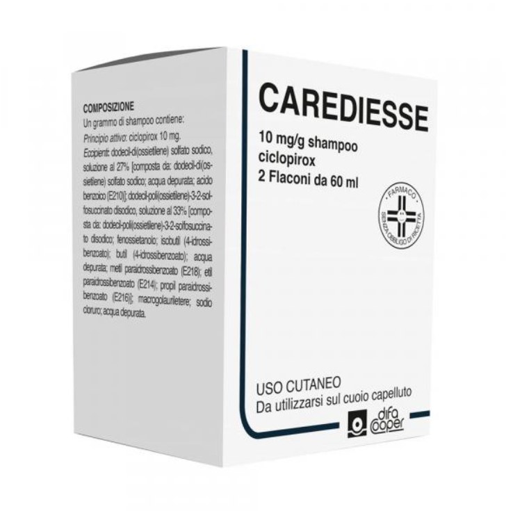 CAREDIESSE*SHAMP2FL 60ML10MG/G