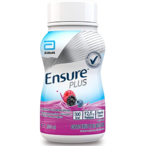 ENSURE PLUS FRUTTI BOSC4X200ML