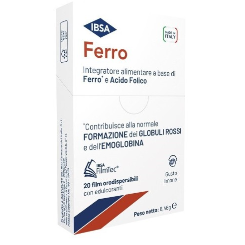 FERRO IBSA 20FILM ORODISPERSIBILI