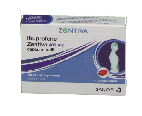 IBUPROFENE ZEN*10CPS 400MG