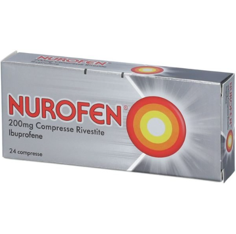 NUROFEN*24CPR RIV 200MG