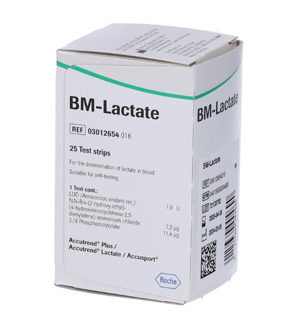 ACCUTREND BM LACTATE  25 STRISCE