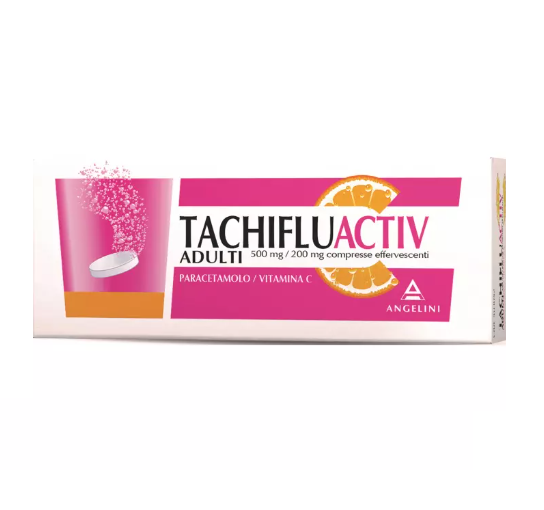TACHIFLUACTIV*12CPR 500+200MG