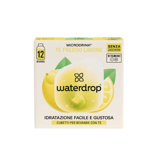 WATERDROP ICE TEA LIMONE 12 CUBETTI