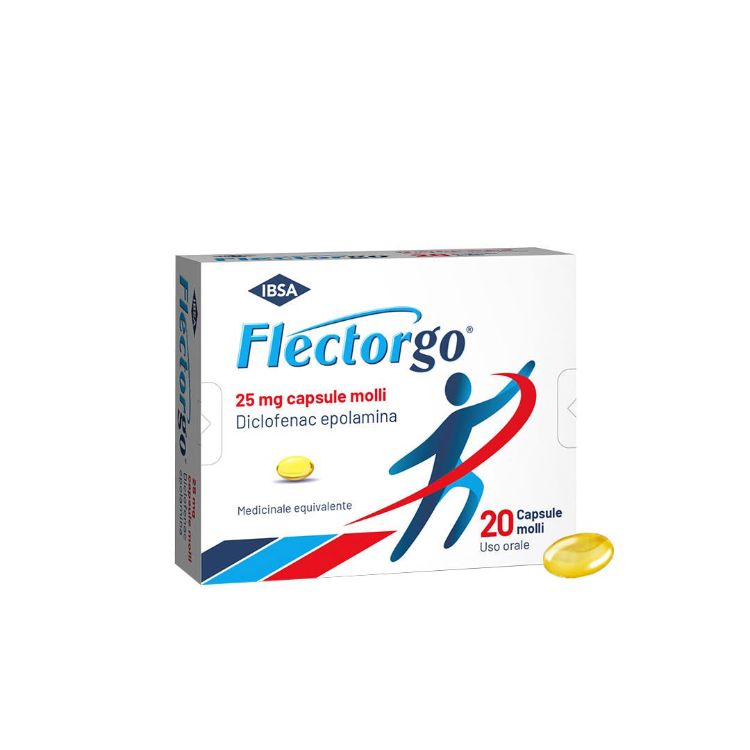 FLECTORGO*20CPS 25MG