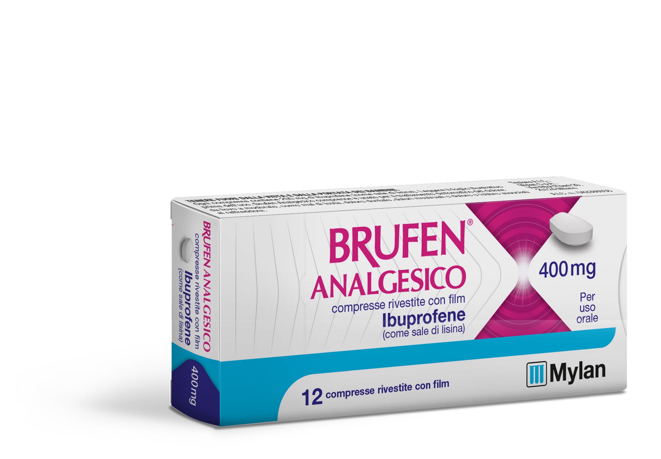 BRUFEN ANALGES*12CPR RIV 400MG